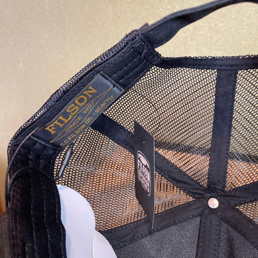 新品未使用 タグ付きフィルソンFILSON Logger MeshCapブラック