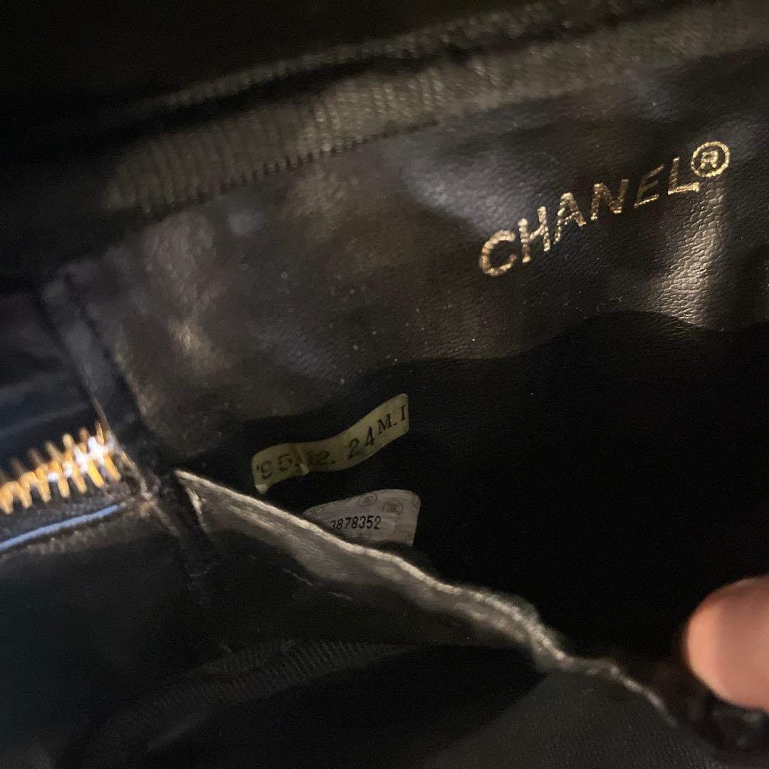 専用です！正規品　シャネル　バニティバッグ　ブラック