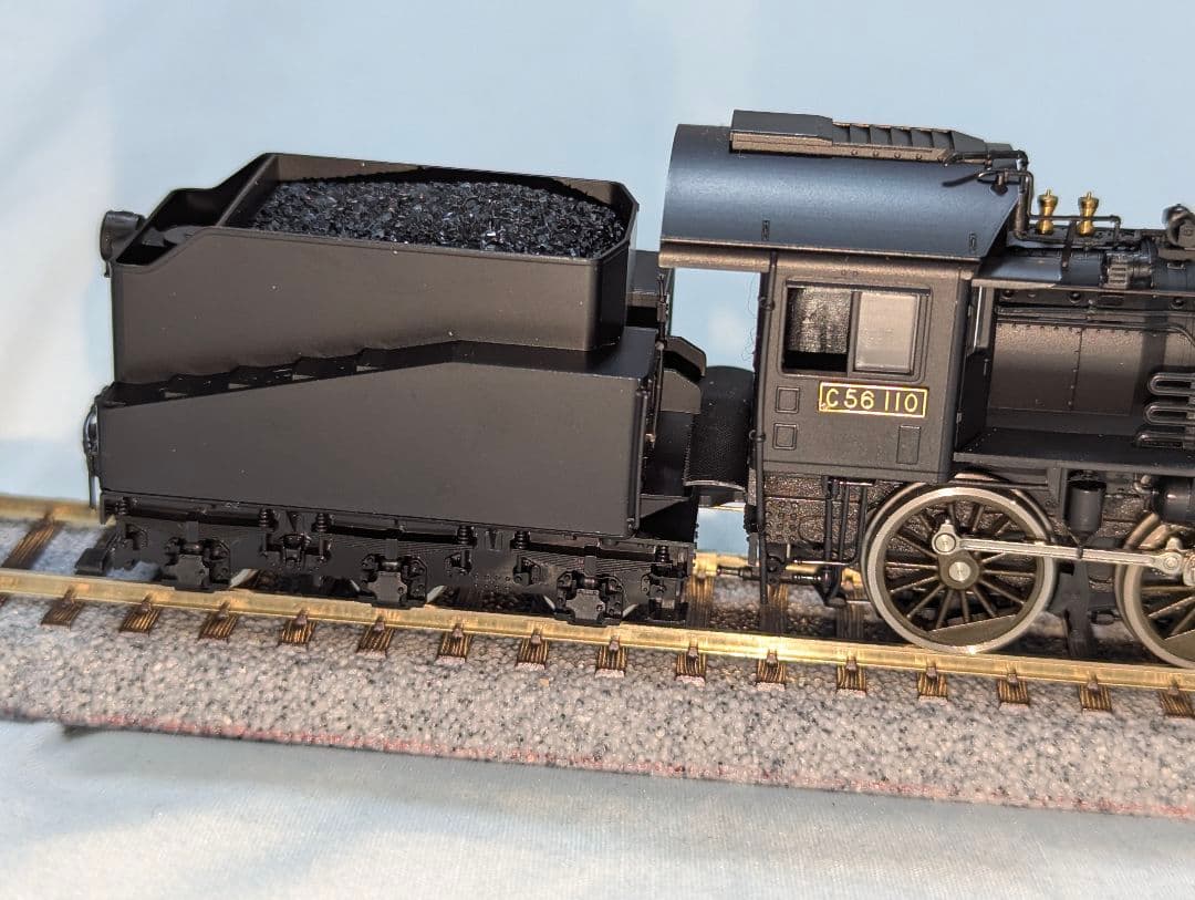 KATO　C56　蒸気機関車　【1-201】　HOゲージ　全パーツ取付済　残あり