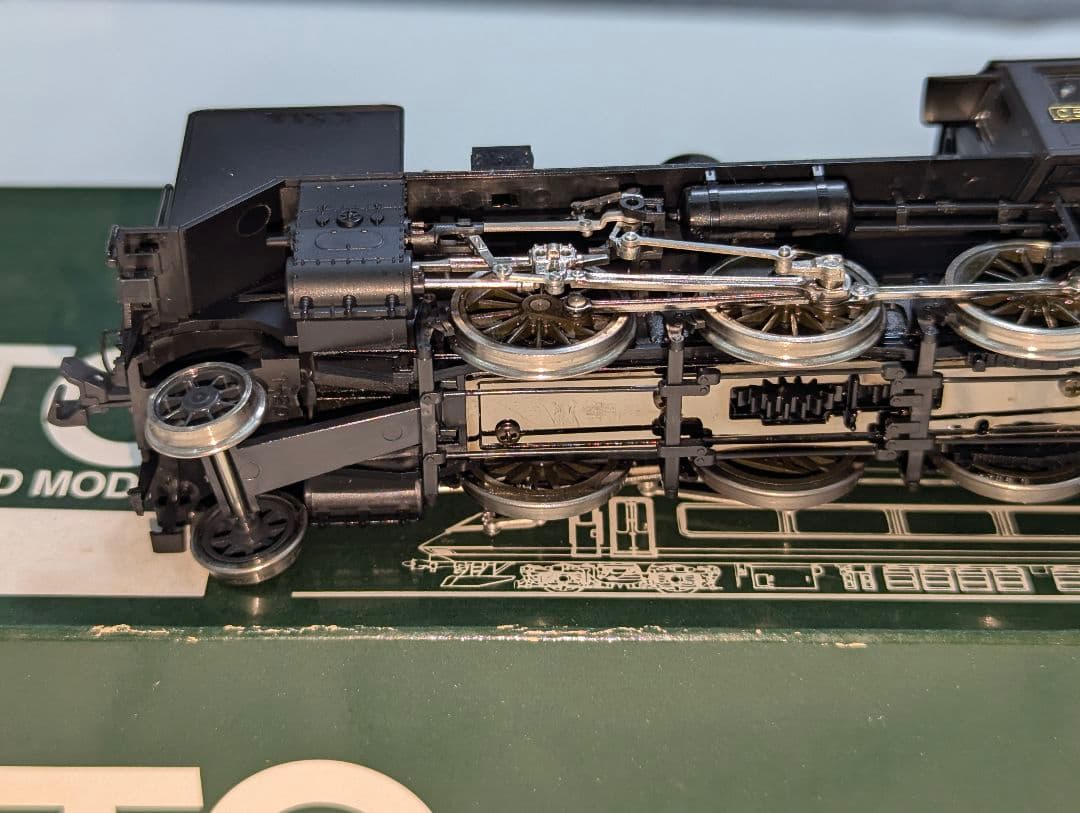 KATO　C56　蒸気機関車　【1-201】　HOゲージ　全パーツ取付済　残あり