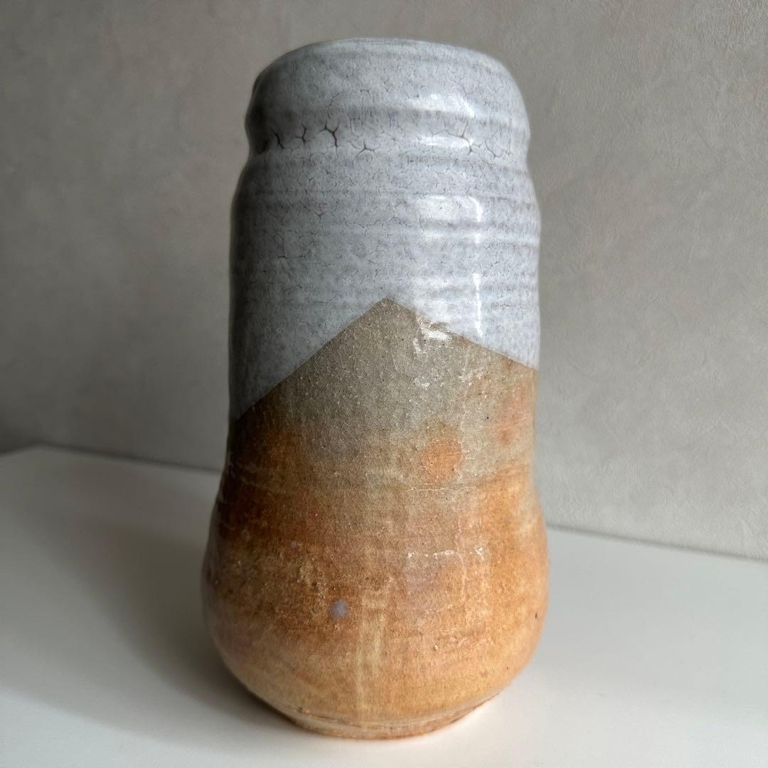 十五代坂倉新兵衛 坂倉正治 萩 花器 花入 共箱