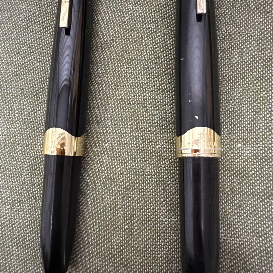 プラチナ 万年筆 まとめ売り ペン先 22金 18金　2本セット