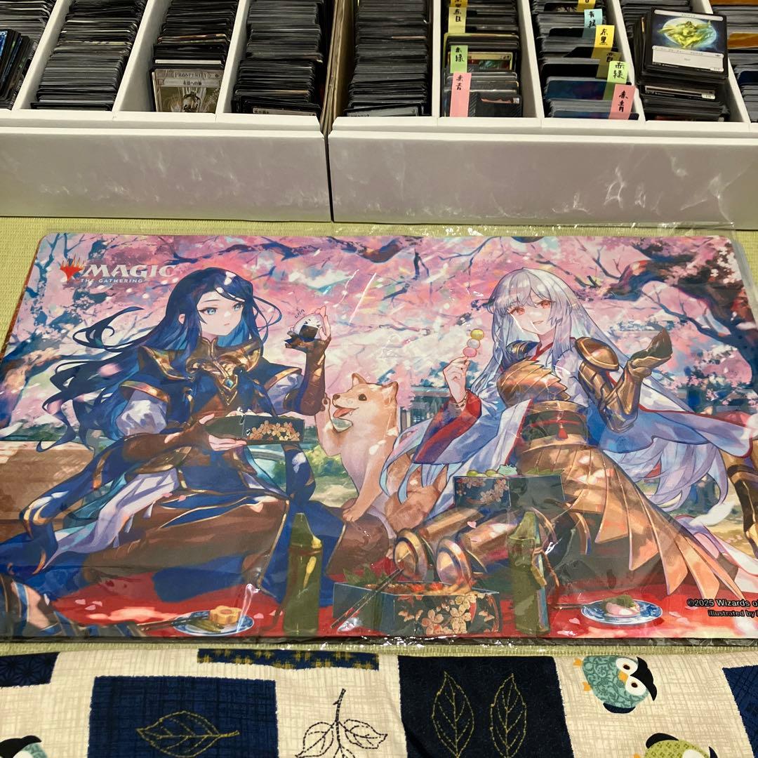 放浪皇のお花見キャンペーン 新品　プレイマット　MTG
