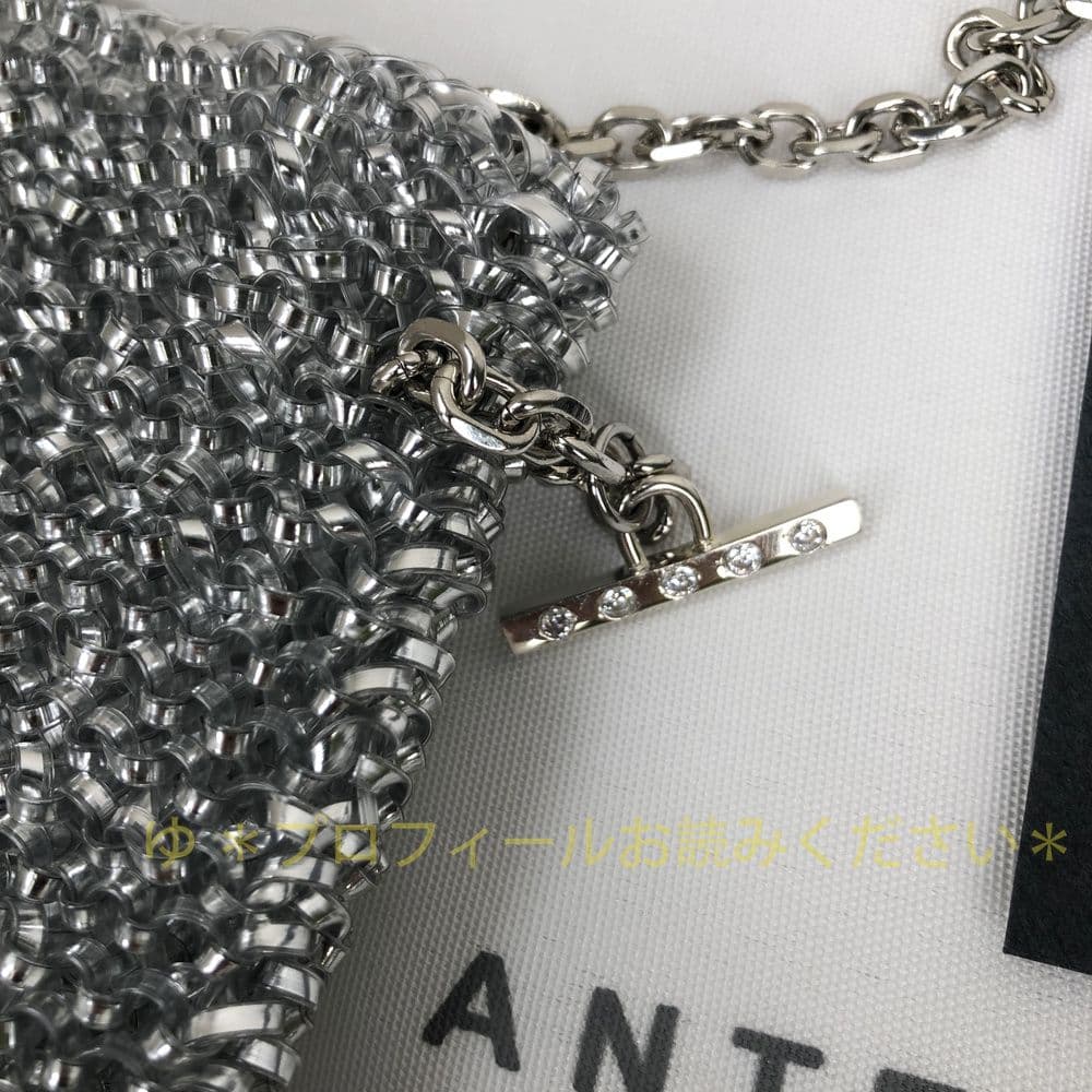アンテプリマ セッキオスティローゾ ショルダーバッグ シルバー