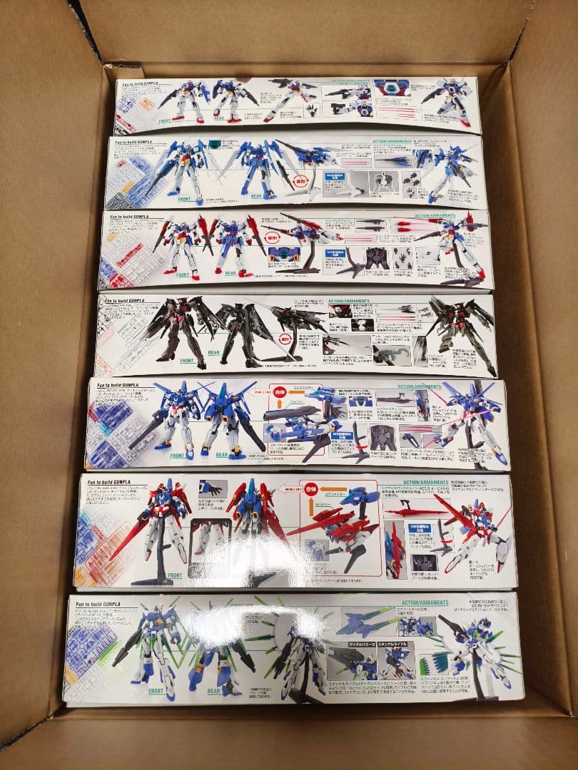 HG 機動戦士ガンダムAGE系 7個セット