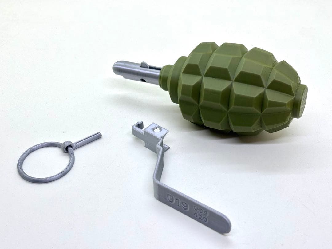 在庫処分 グレネード レプリカモデル 手榴弾 セット （機能なし）