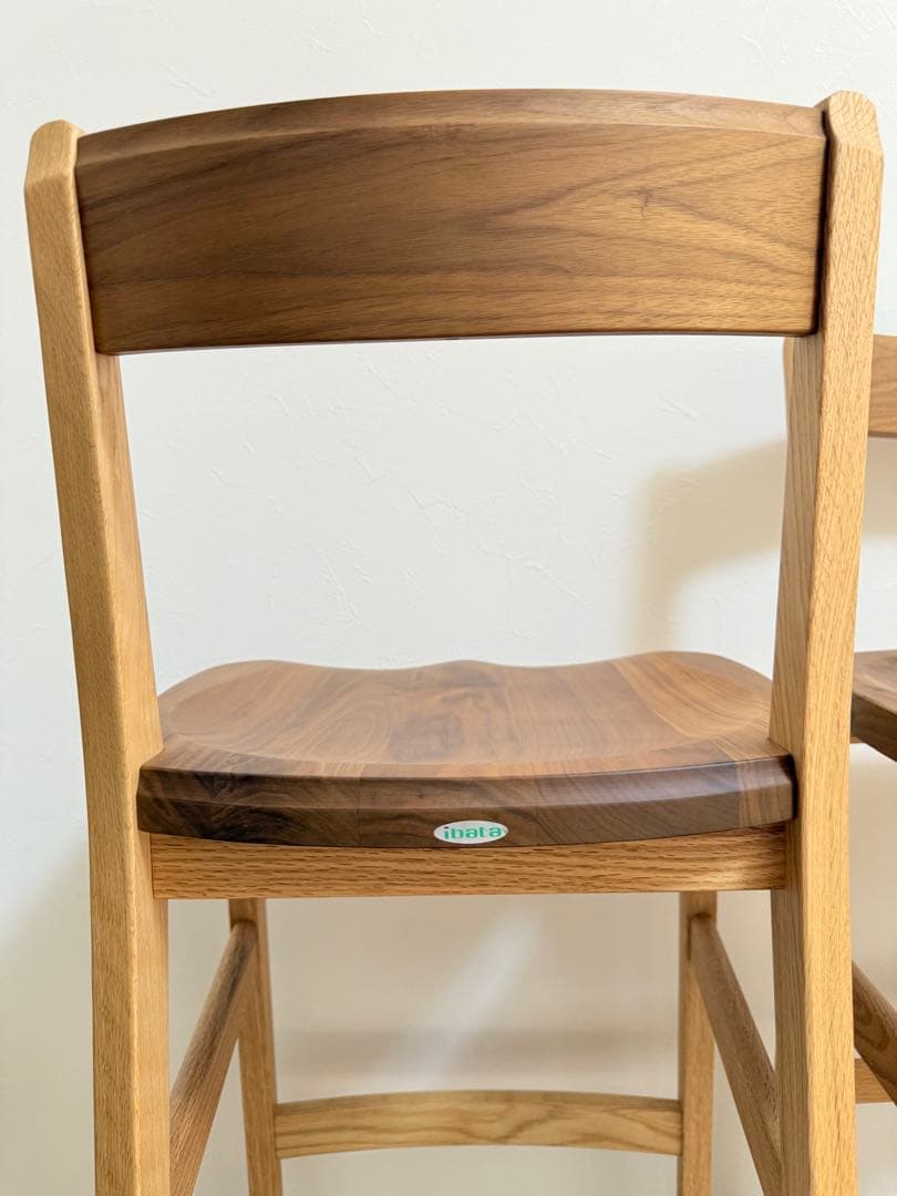 飛騨家具 イバタインテリア　カウンターチェア 一脚　①