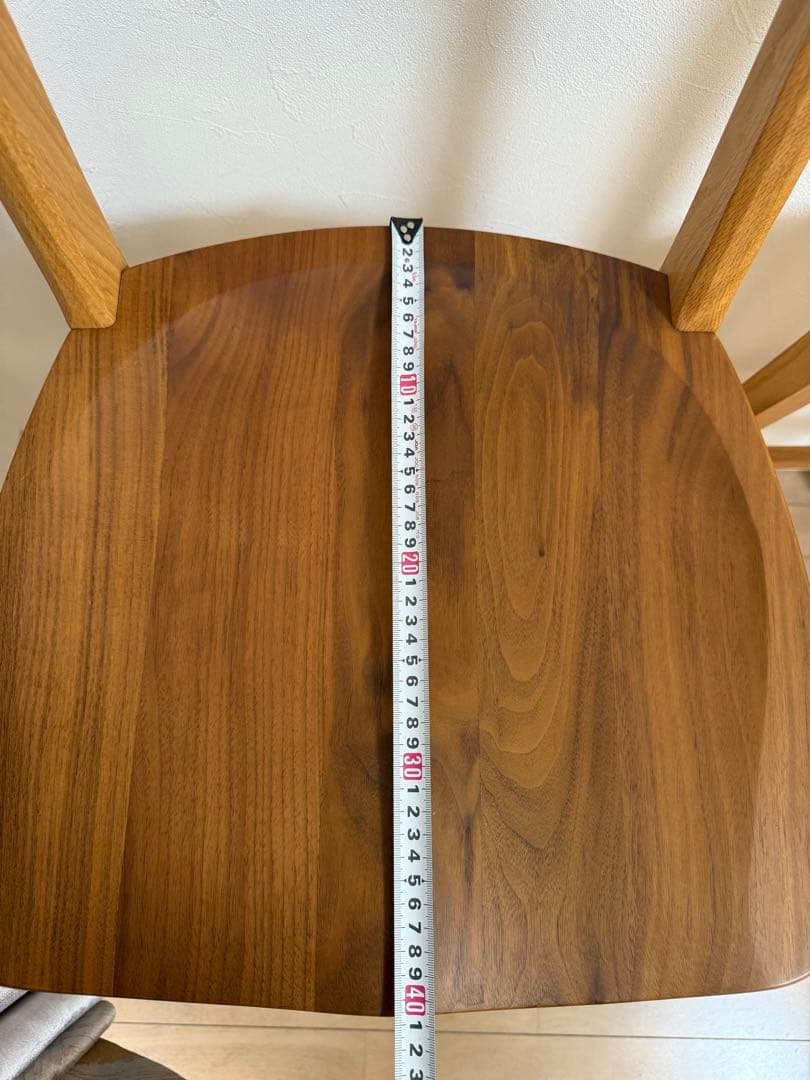 飛騨家具 イバタインテリア　カウンターチェア 一脚　①