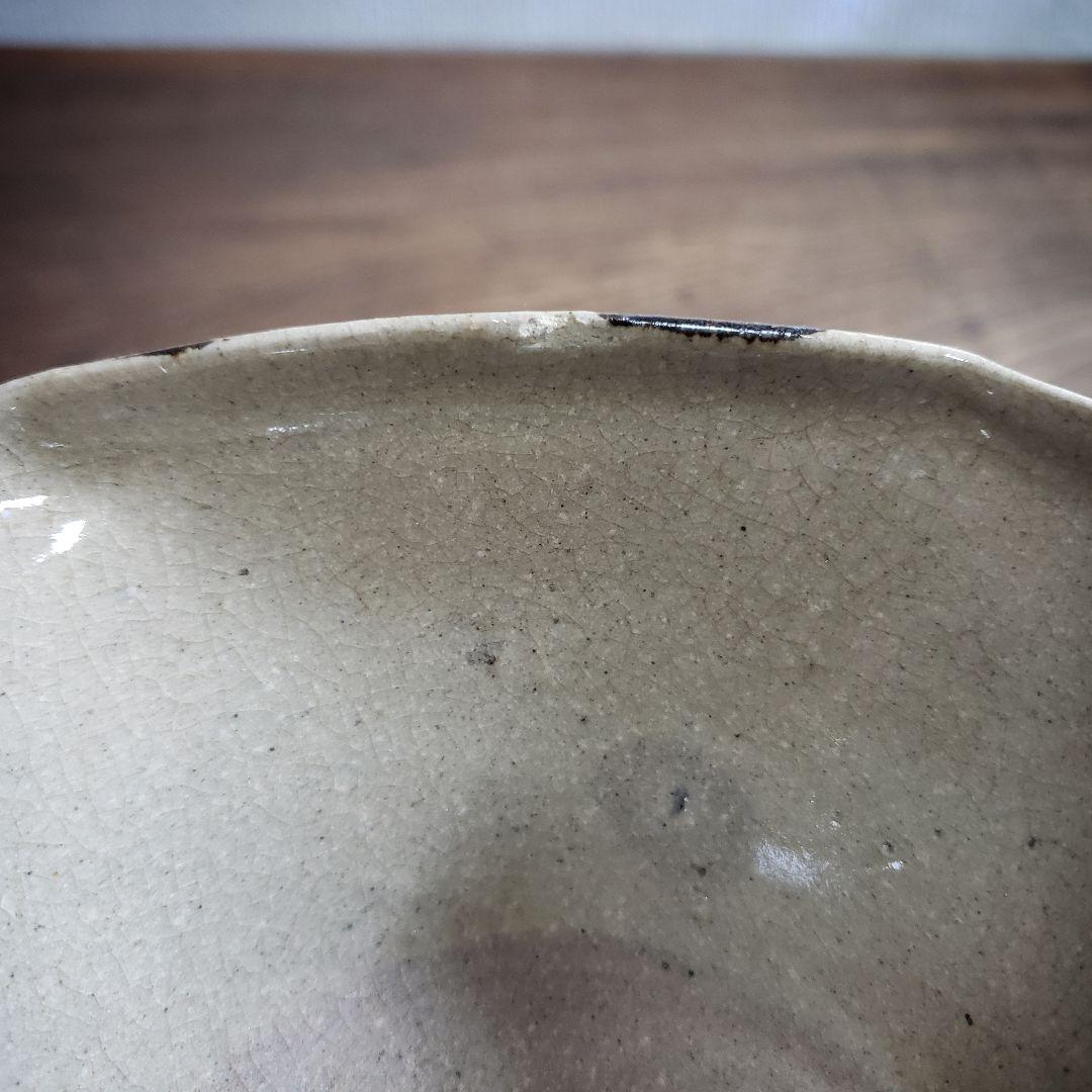 角鉢　向付　乾山　在銘　2客　京焼　訳あり　欠け