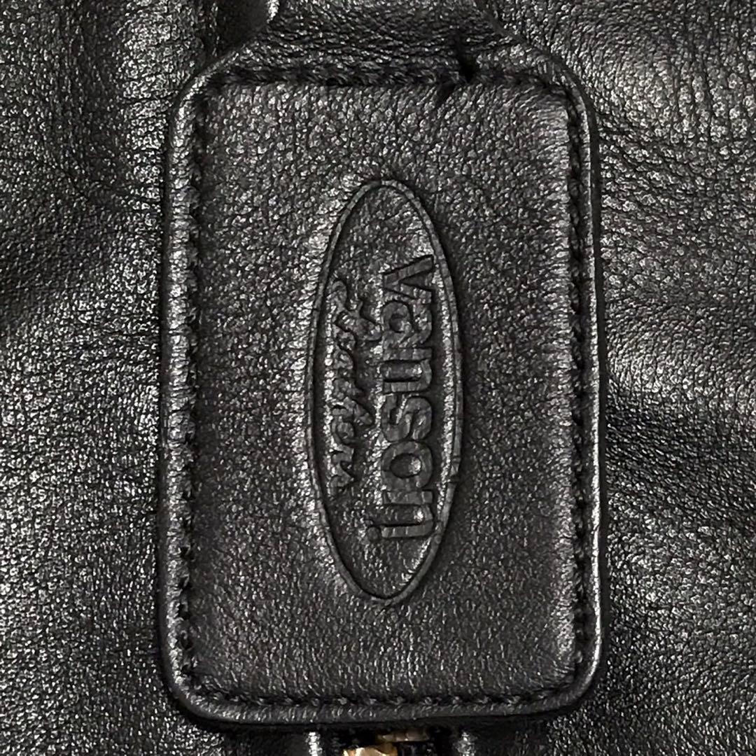 VANSON バンソン シングルライダースレザージャケット　タイプB USA製
