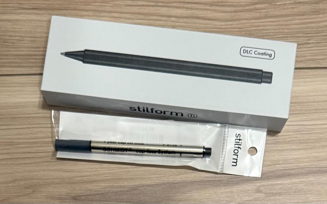 stilform Titanium DLC ローラーボールペン (日本未発売）