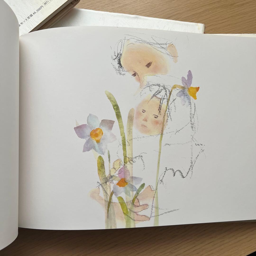 いわさきちひろ　画集　当時物昭和レトロ古道具　ポスター　絵画　挿し絵　カレンダー