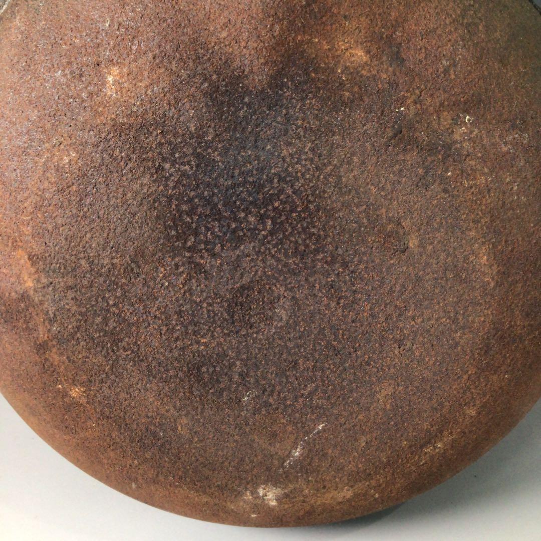 Ｒ８２２　茶釜　『釜師　菊地政光造』『阿弥陀堂釜』　共箱　茶道具