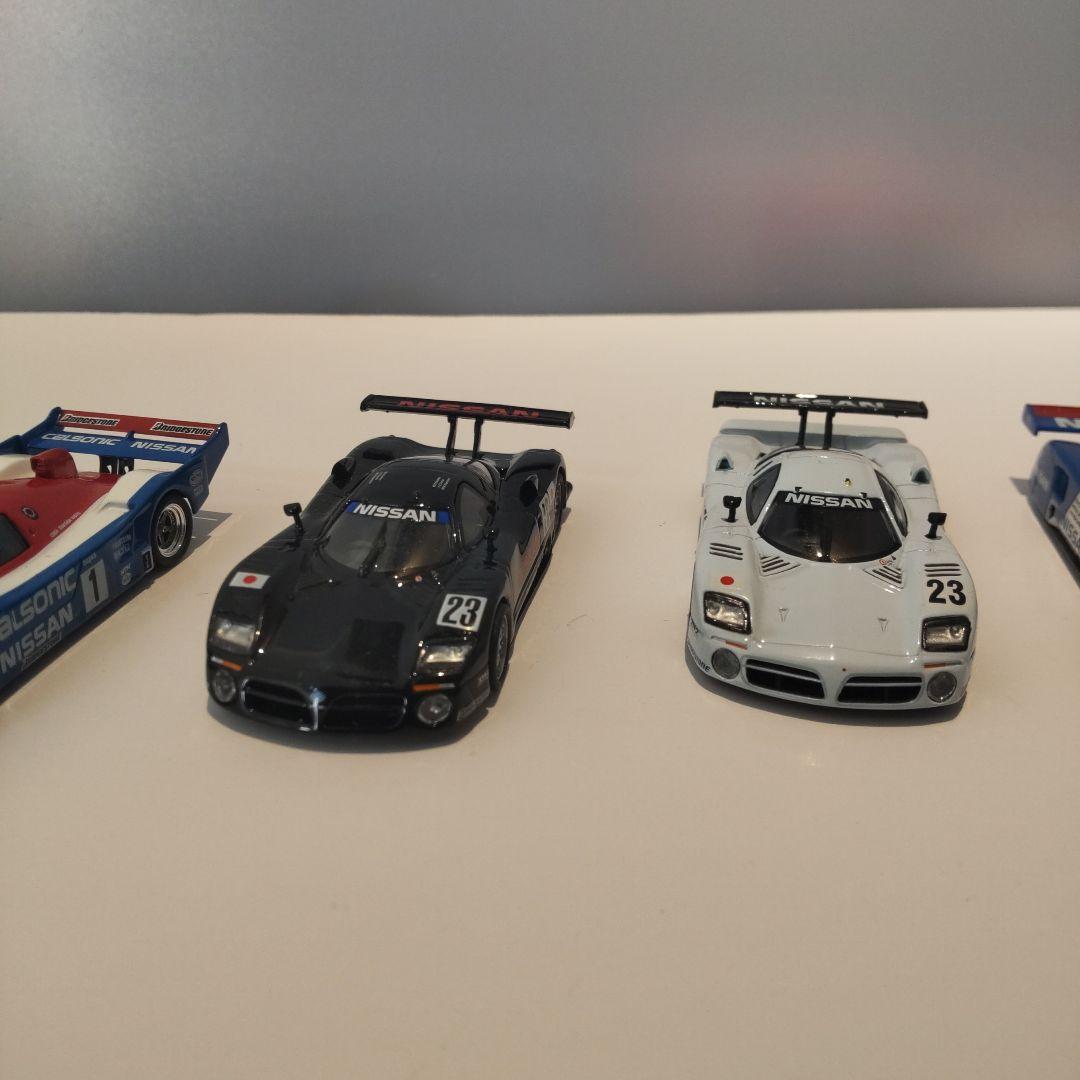 京商　日産　レースカー　1/64　4台セット
