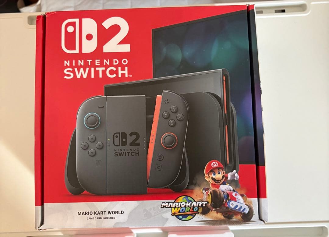 Nintendo Switc2 多言語マリオカートワールド付き