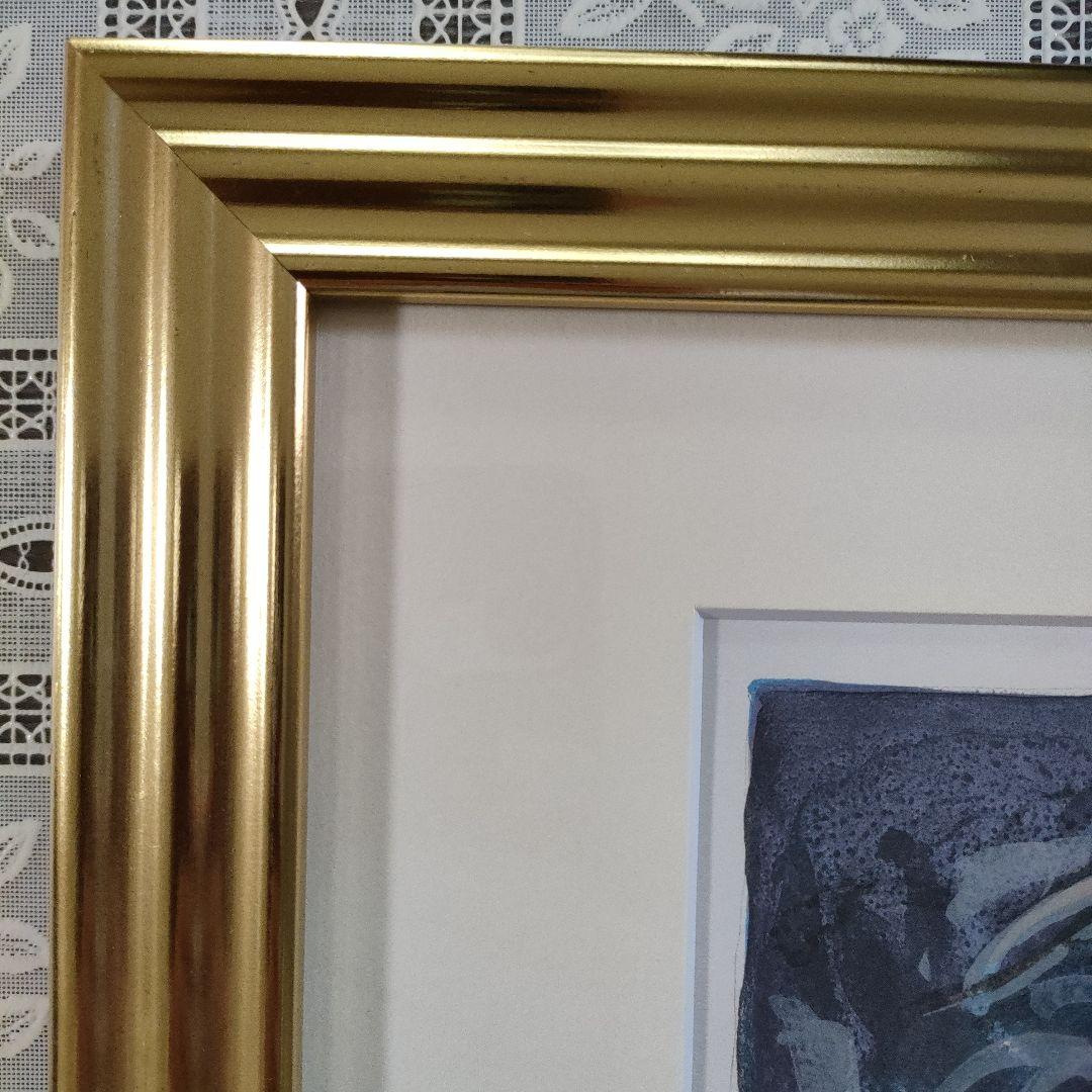 大判リトグラフ『テレスコヴィッチ　フランス マントン室内楽音楽祭』共箱付