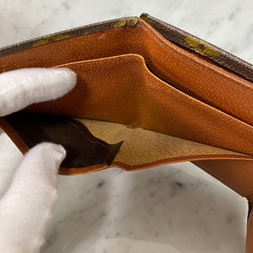 LOUIS VUITTON ルイヴィトン 三つ折財布 レター モノグラム