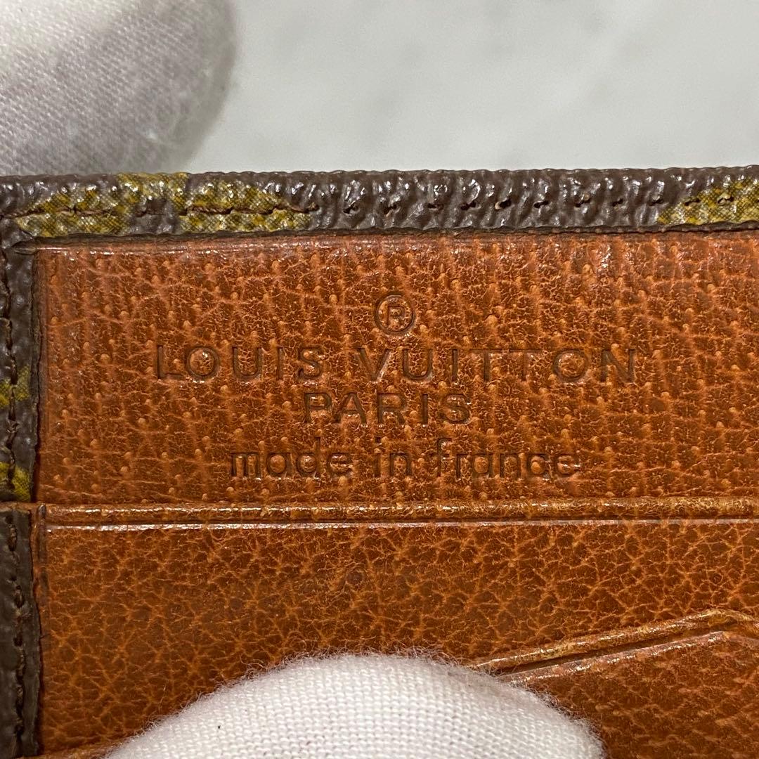 LOUIS VUITTON ルイヴィトン 三つ折財布 レター モノグラム