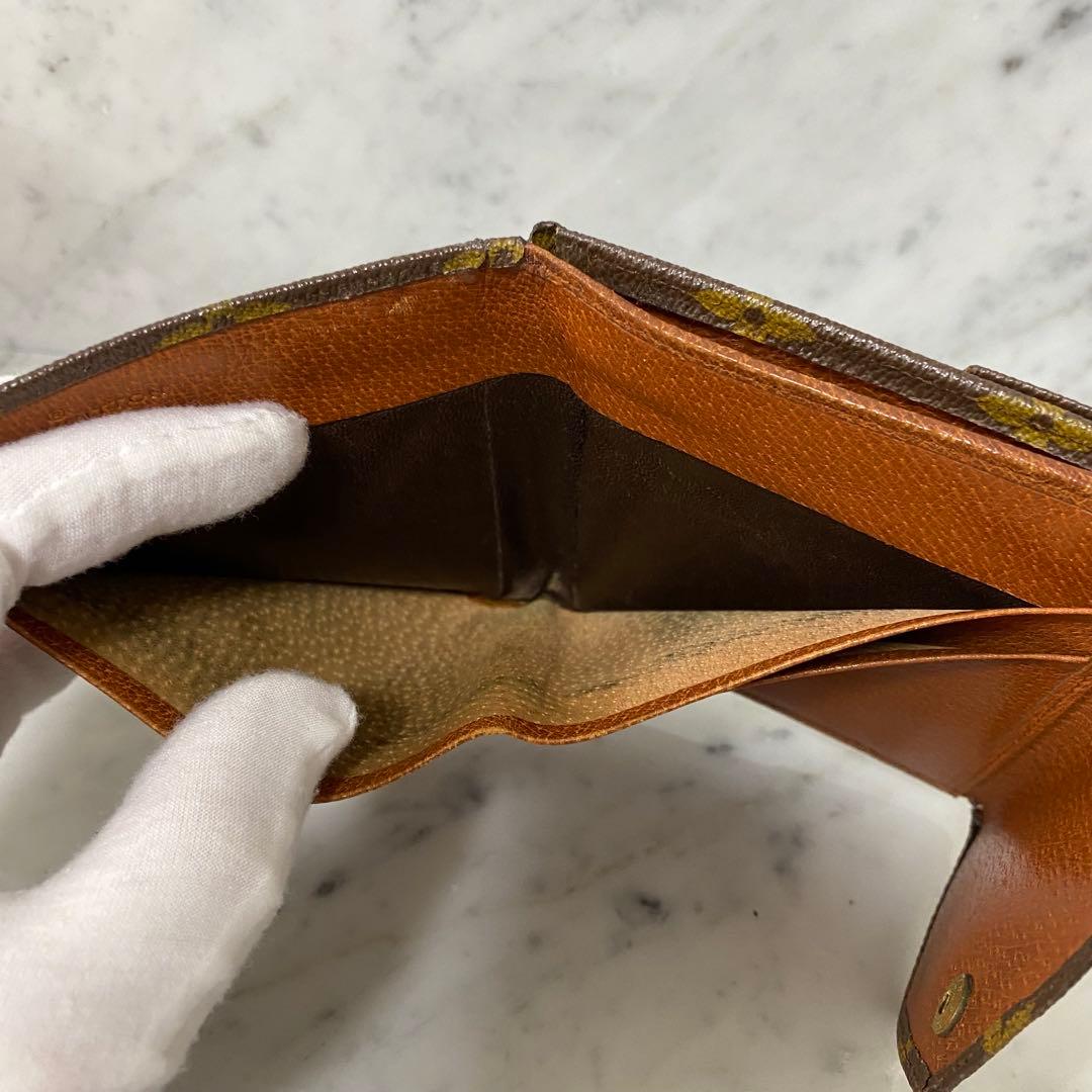 LOUIS VUITTON ルイヴィトン 三つ折財布 レター モノグラム