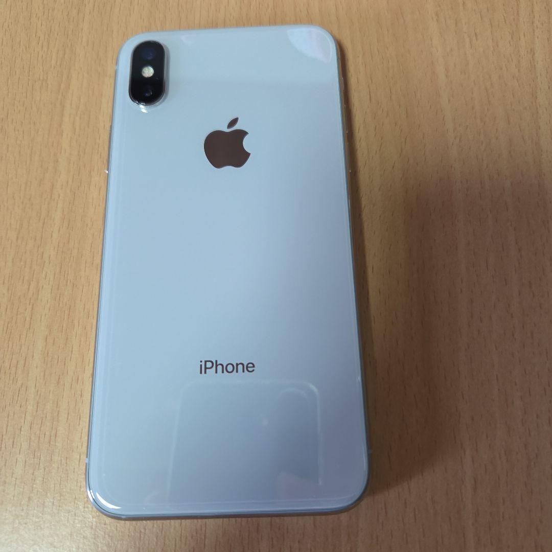 Apple iPhoneX 64GB シルバー