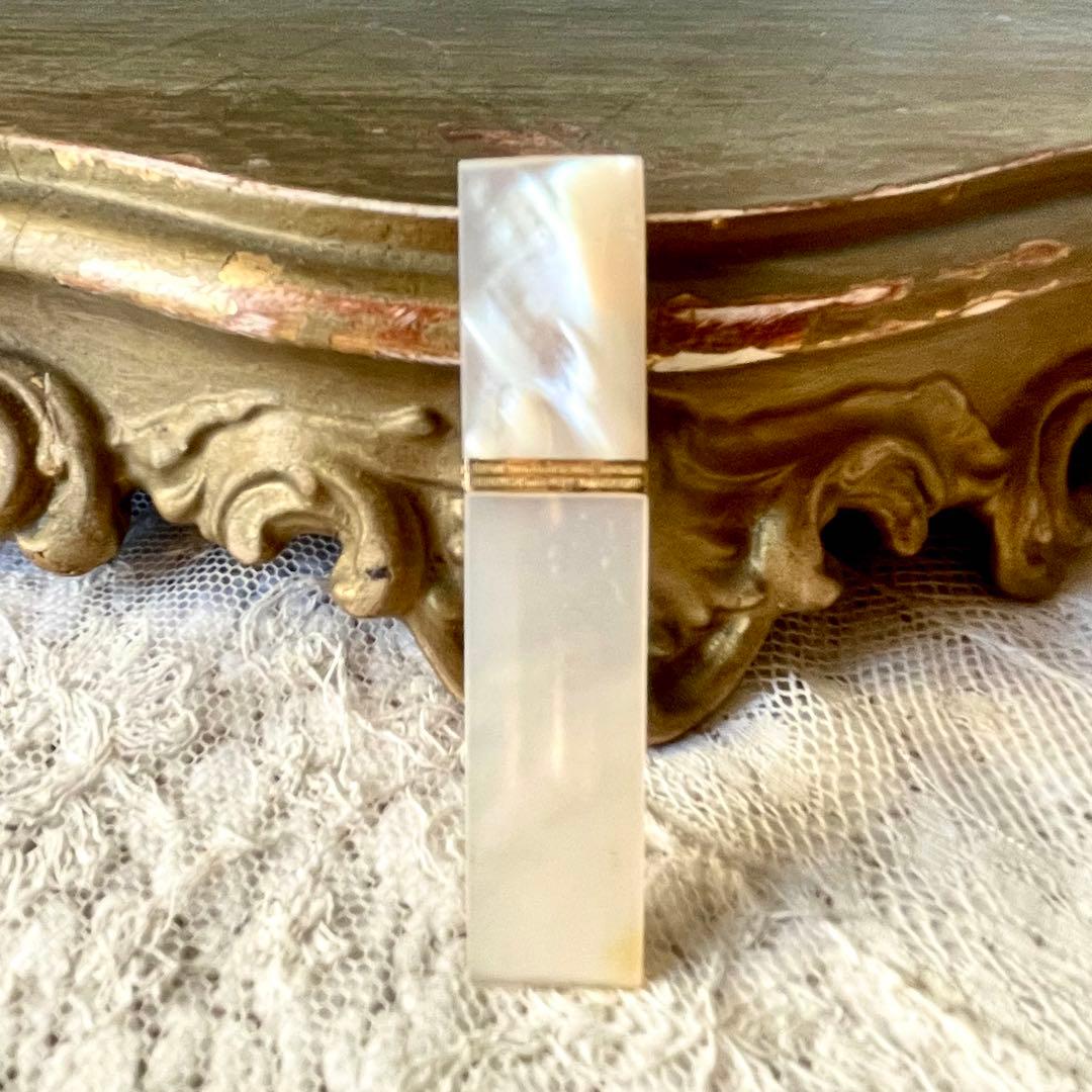 【希少】19世紀パレロワイヤルマザーオブパールニードルケースフランスアンティーク