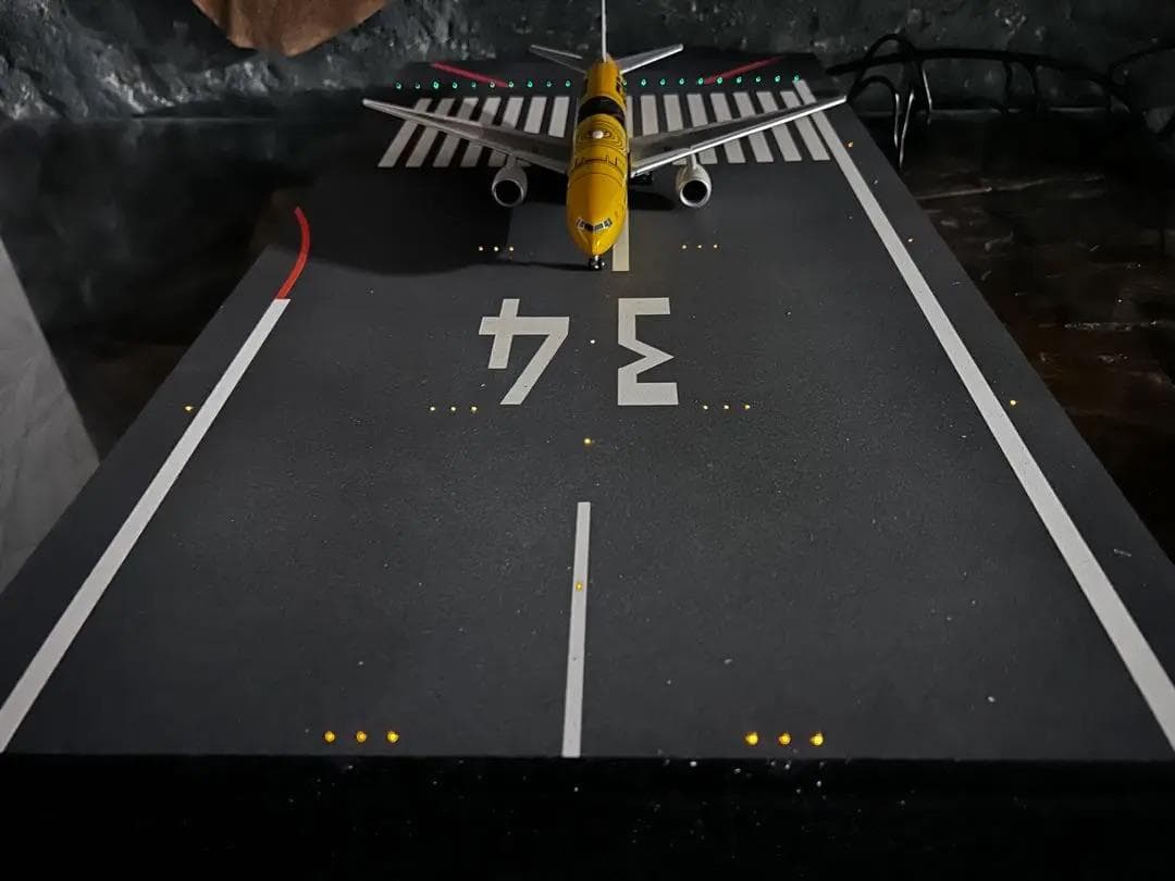 デルタグルーヴ/Delta Groove 滑走路 成田空港 ジオラマ 1/200