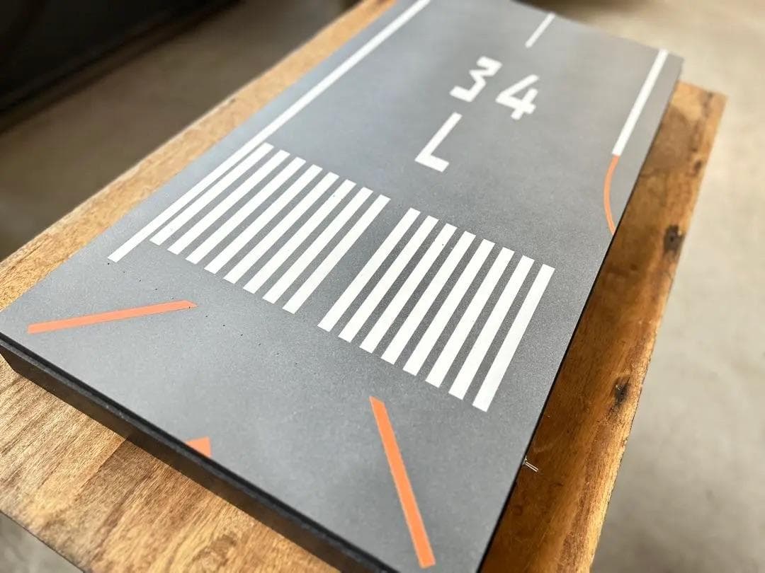 デルタグルーヴ/Delta Groove 滑走路 成田空港 ジオラマ 1/200