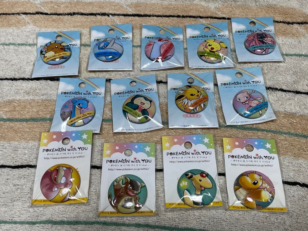 ポケモン 缶バッジ 色々セット ラティアス ラティオス ラプラス カビゴン 他