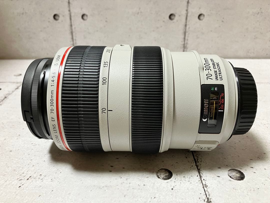 Canon EF 70-300mm f/4-5.6L IS USM フード付美品