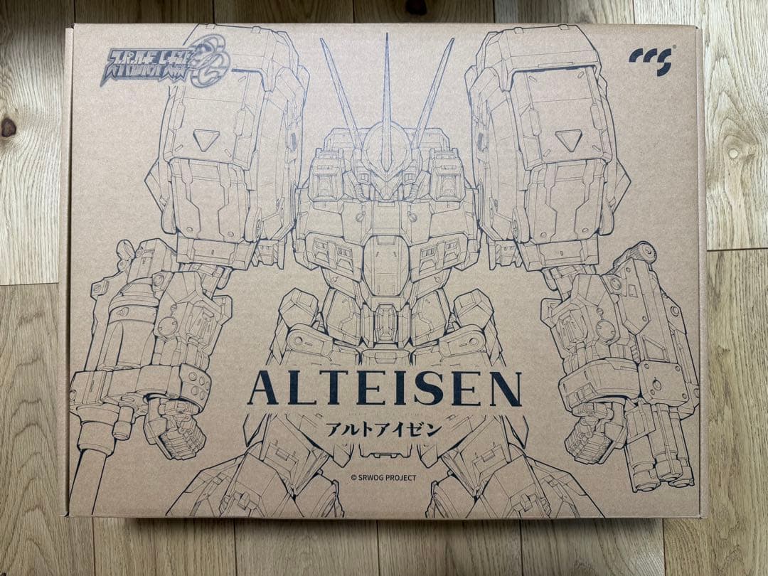 CCSTOYS 鉄魄 スーパーロボット大戦OG アルトアイゼン 台座修正版