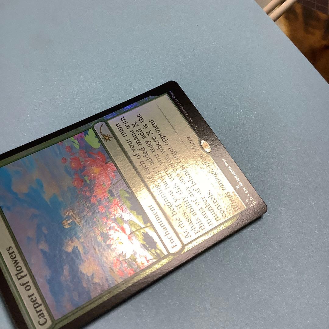 花の絨毯/Carpet of Flowers  SLD英語foil