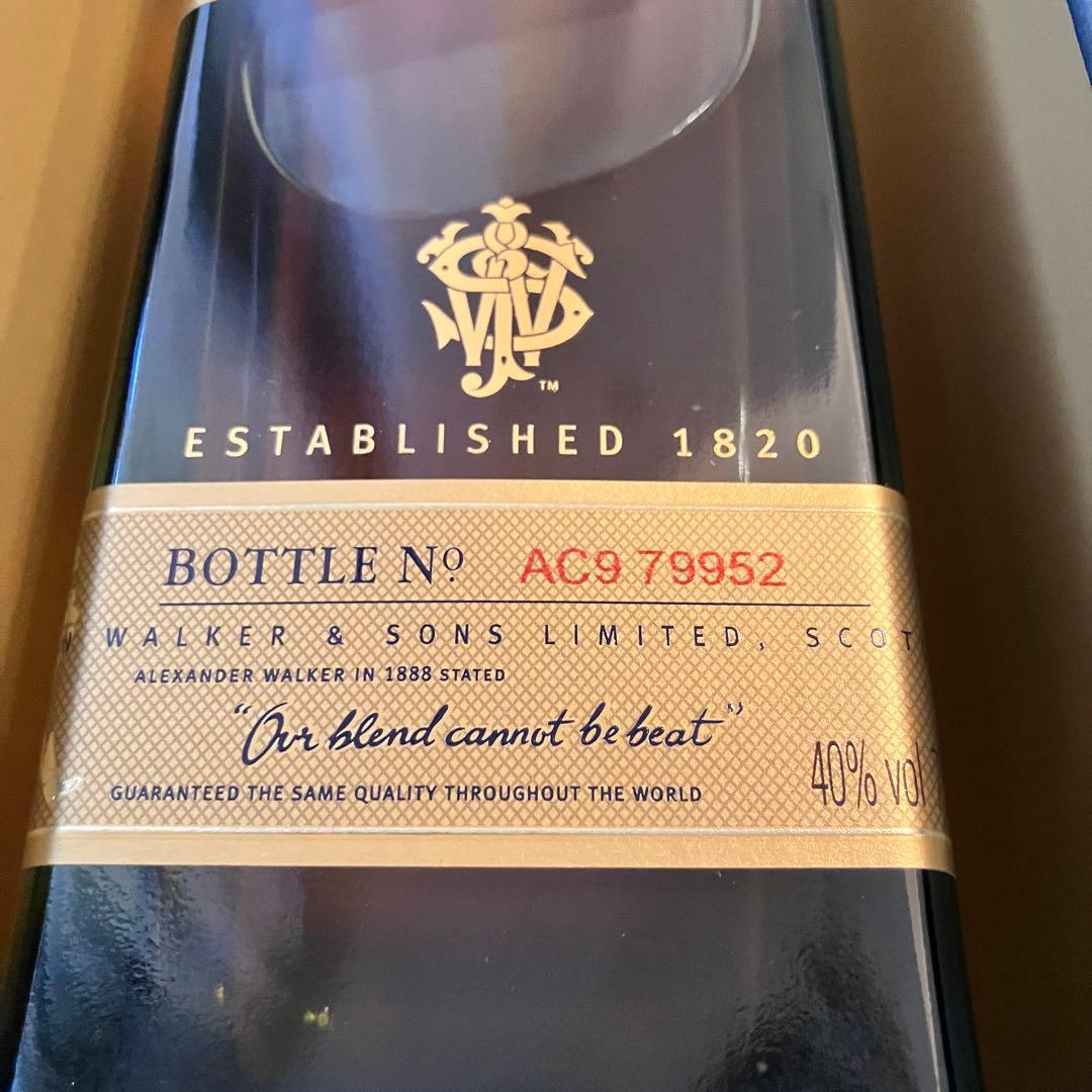 Johnnie Walker Blue Label ブルーラベル ギフトボックス