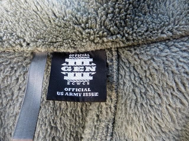 米軍実物　ポーラテックフリースジャケット　S-R　FG　ECWCS　148