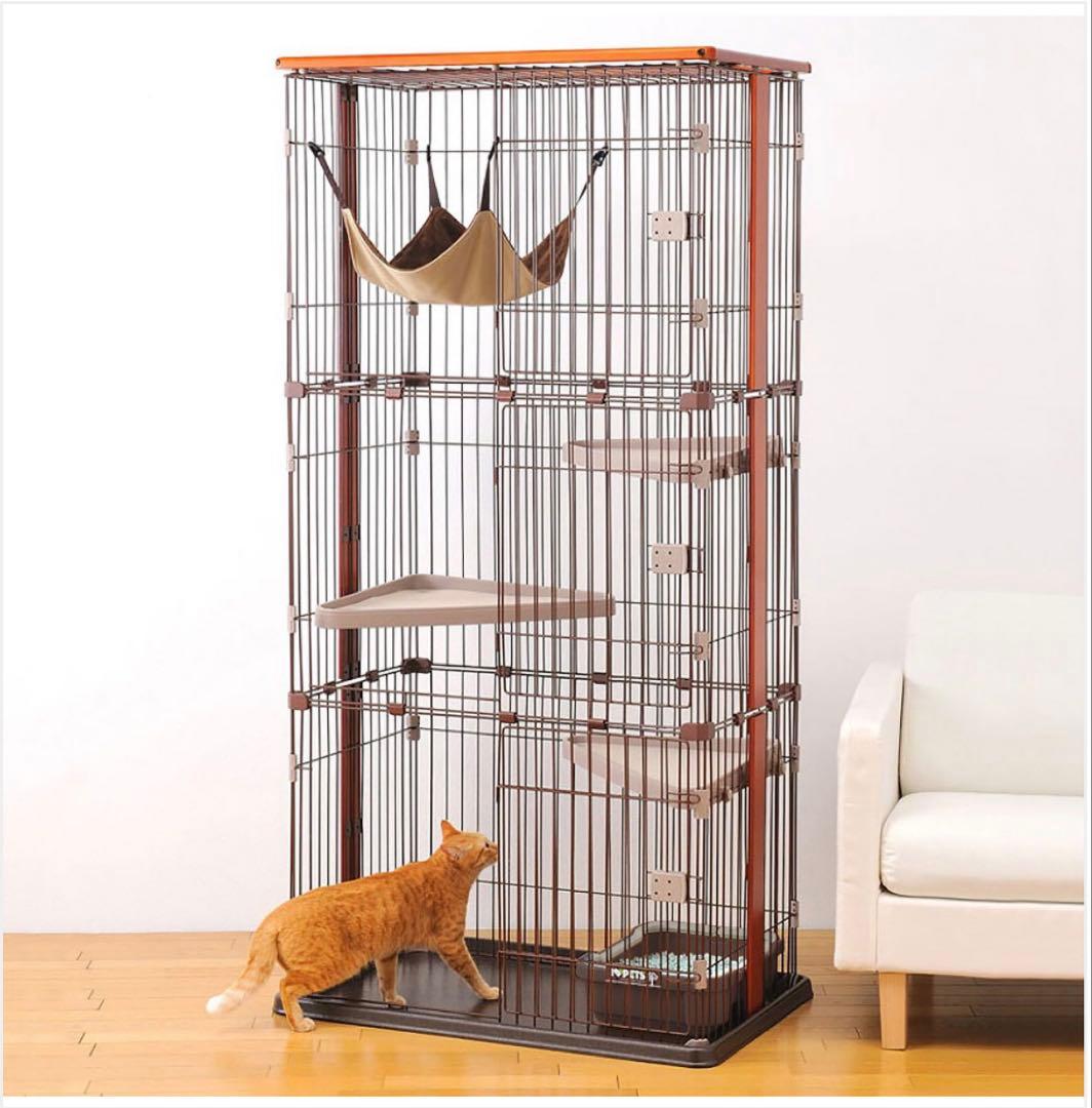 猫ケージ（キャットケージ）3段タイプ　ボンビアルコン