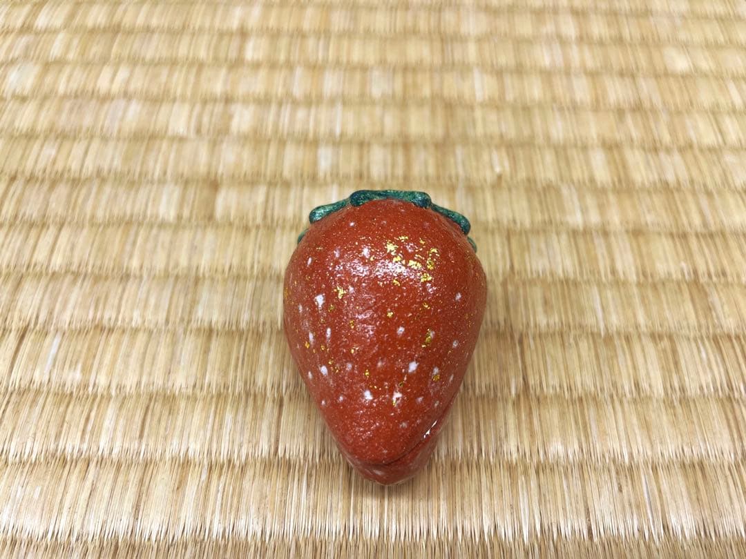 茶道具　香合　いちご　新品