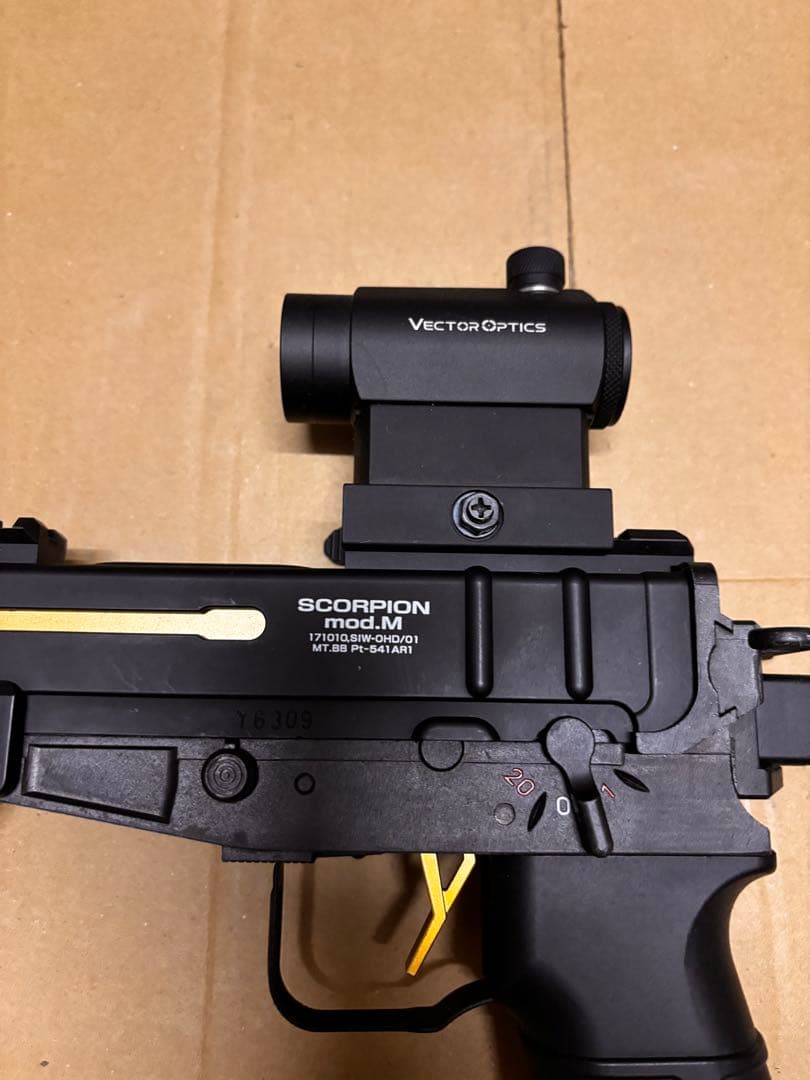 SCORPION mod.M サブマシンガン ブラック