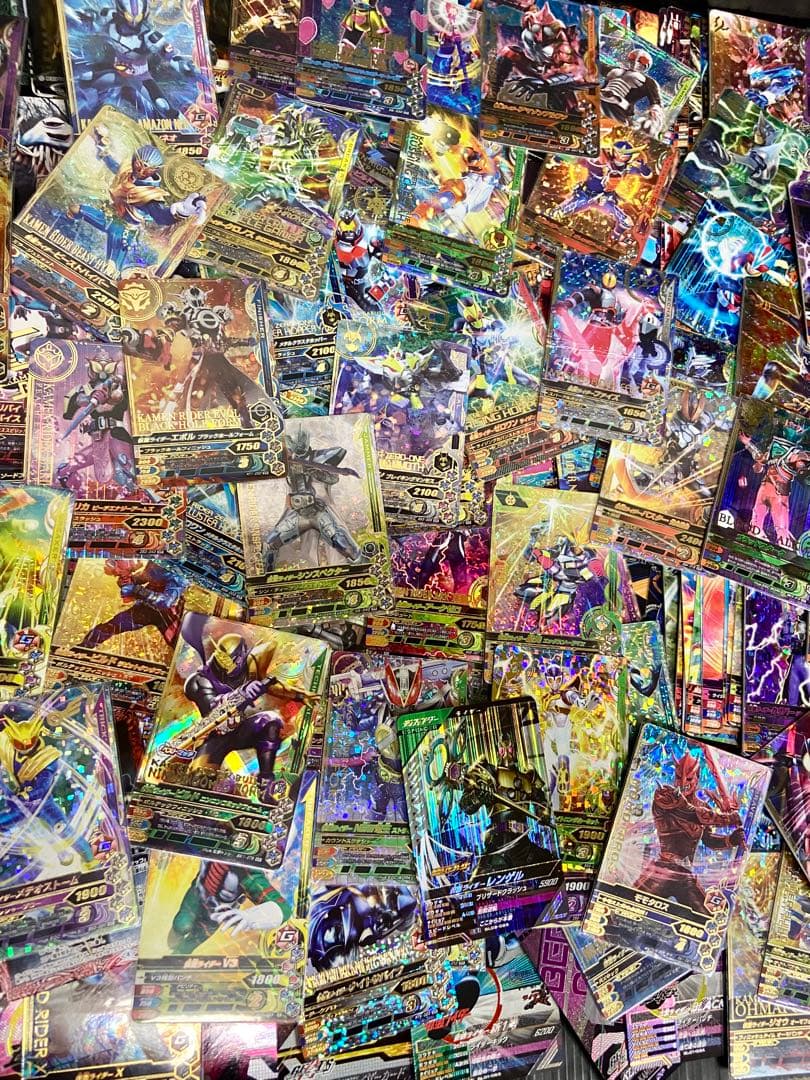 仮面ライダー　カード引退品2.2kg