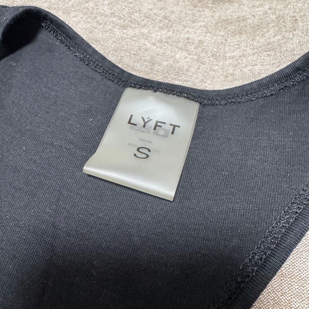 【3枚セット】LYFT タンクトップ Sサイズ 黒白グレー