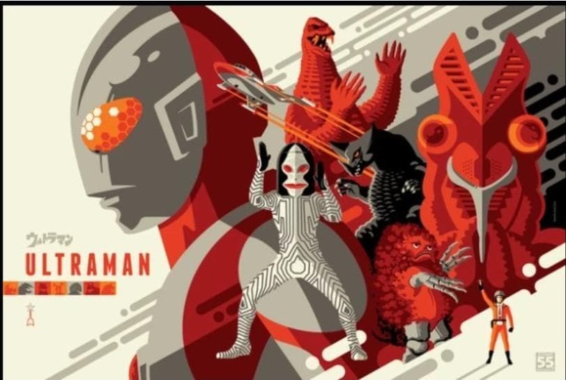 ウルトラセブン55周年記念公式シルクスクリーンポスター　円谷プロ　ウインダム