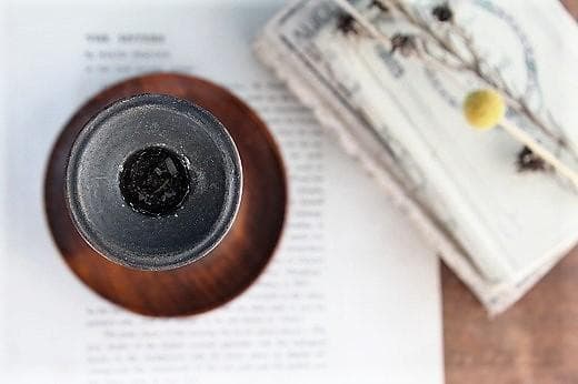 品番　a-0291 燭台　アンティーク　ろうそく立　照明　灯り　木製