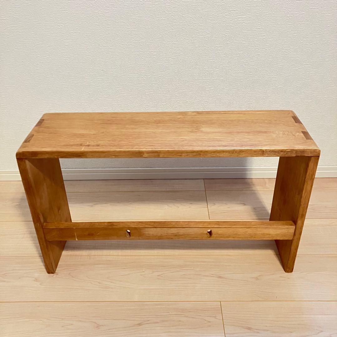 スツール　木製　2個セット　植物棚　アンティーク　収納　サイドテーブル　お得