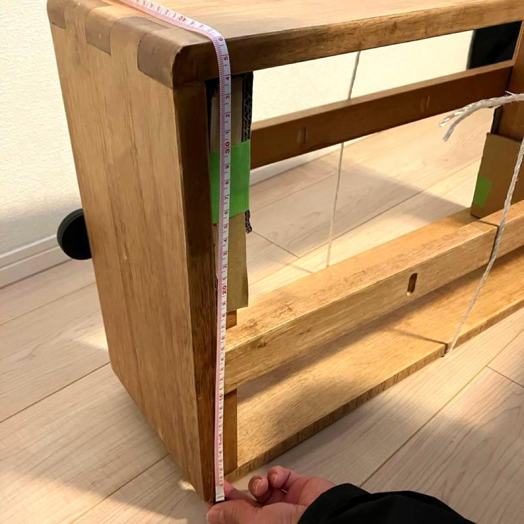 スツール　木製　2個セット　植物棚　アンティーク　収納　サイドテーブル　お得