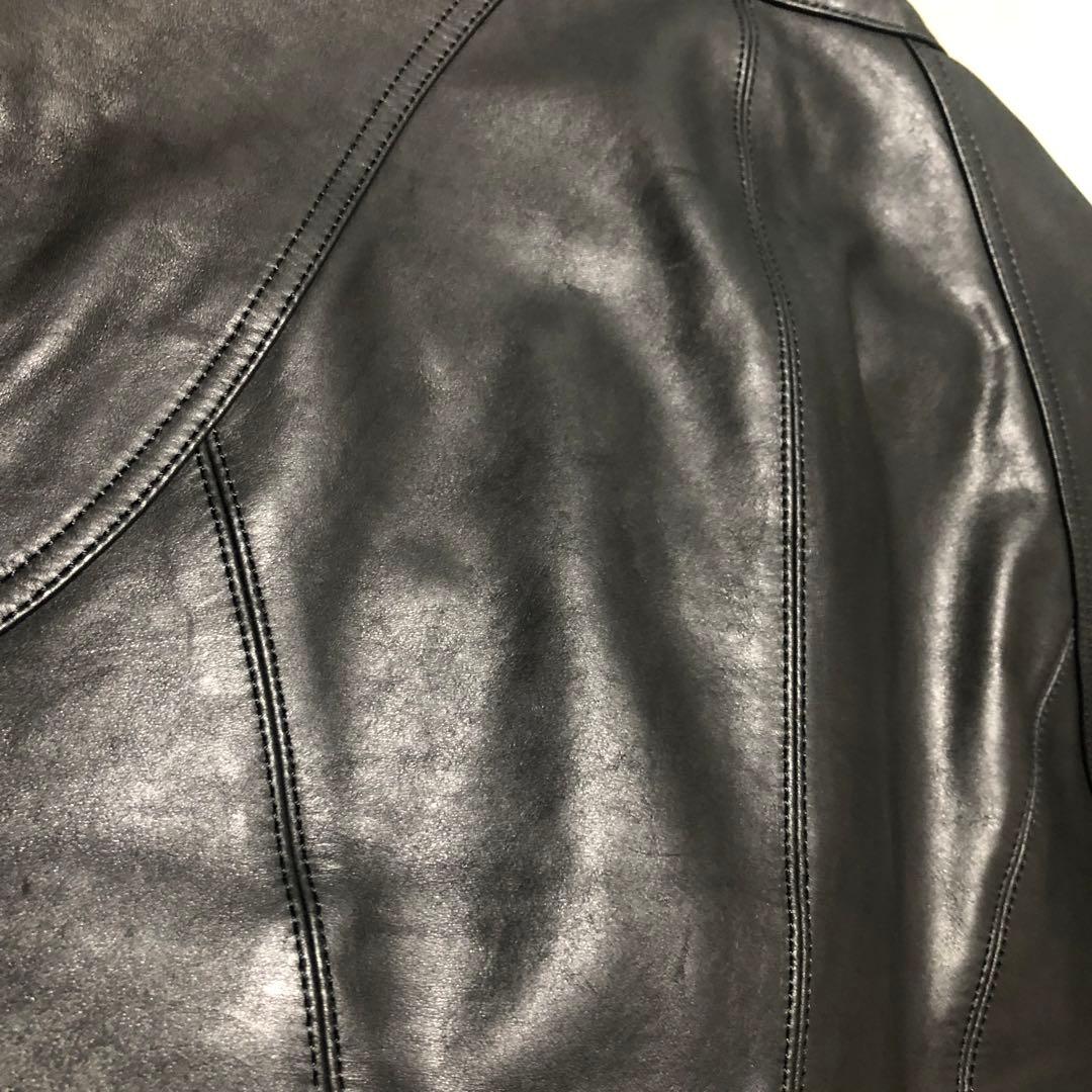 【希少】GalaabenD 八の字　レザー　ライダース