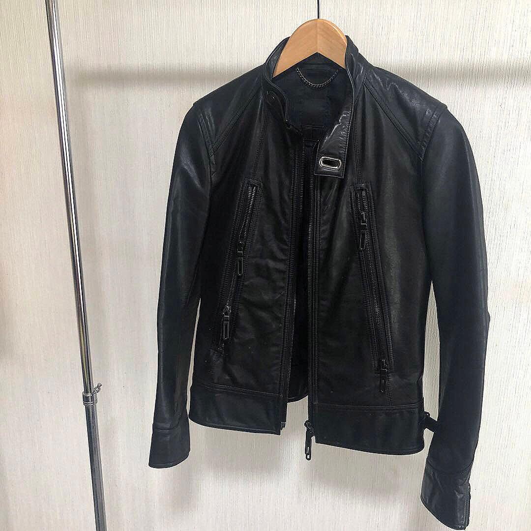 【希少】GalaabenD 八の字　レザー　ライダース