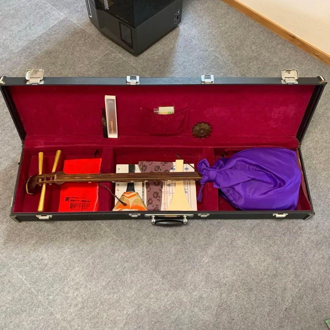 三味線本体 ケース付き