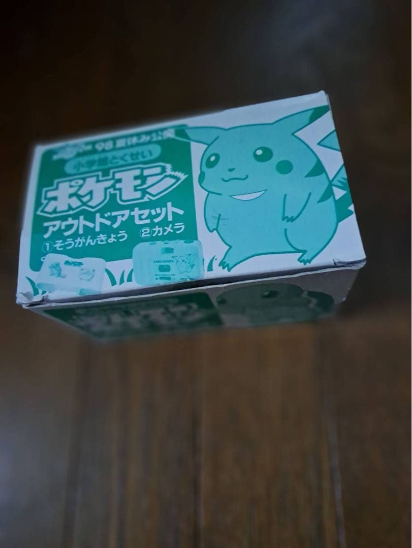 ポケモン　アウトドアセット　カメラ　双眼鏡