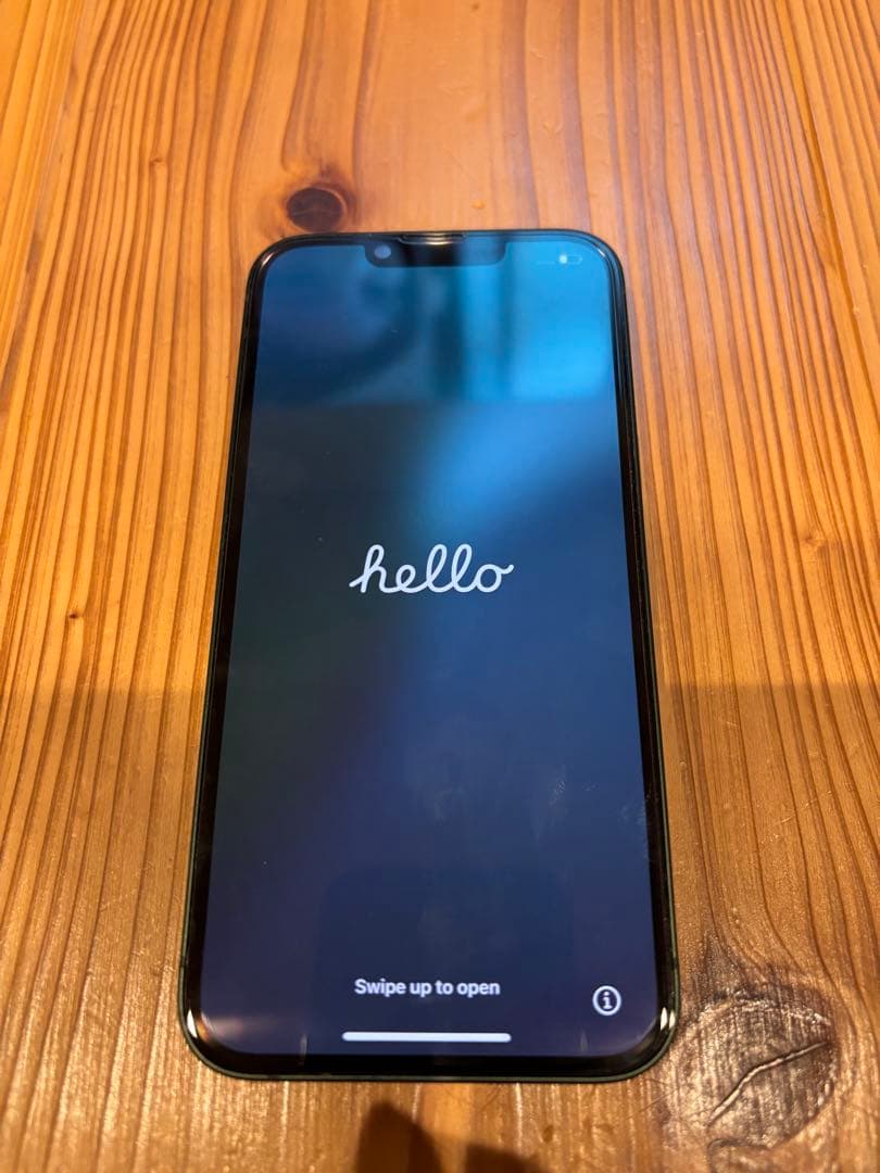 【美品】Apple iPhone 13グリーン 本体 256G