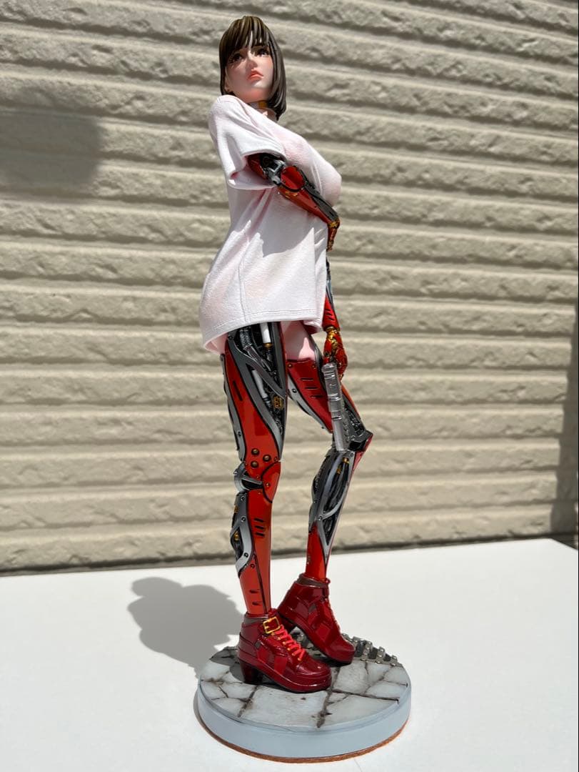 ガレージキット改造完成品　サイズ大　サイボーグ