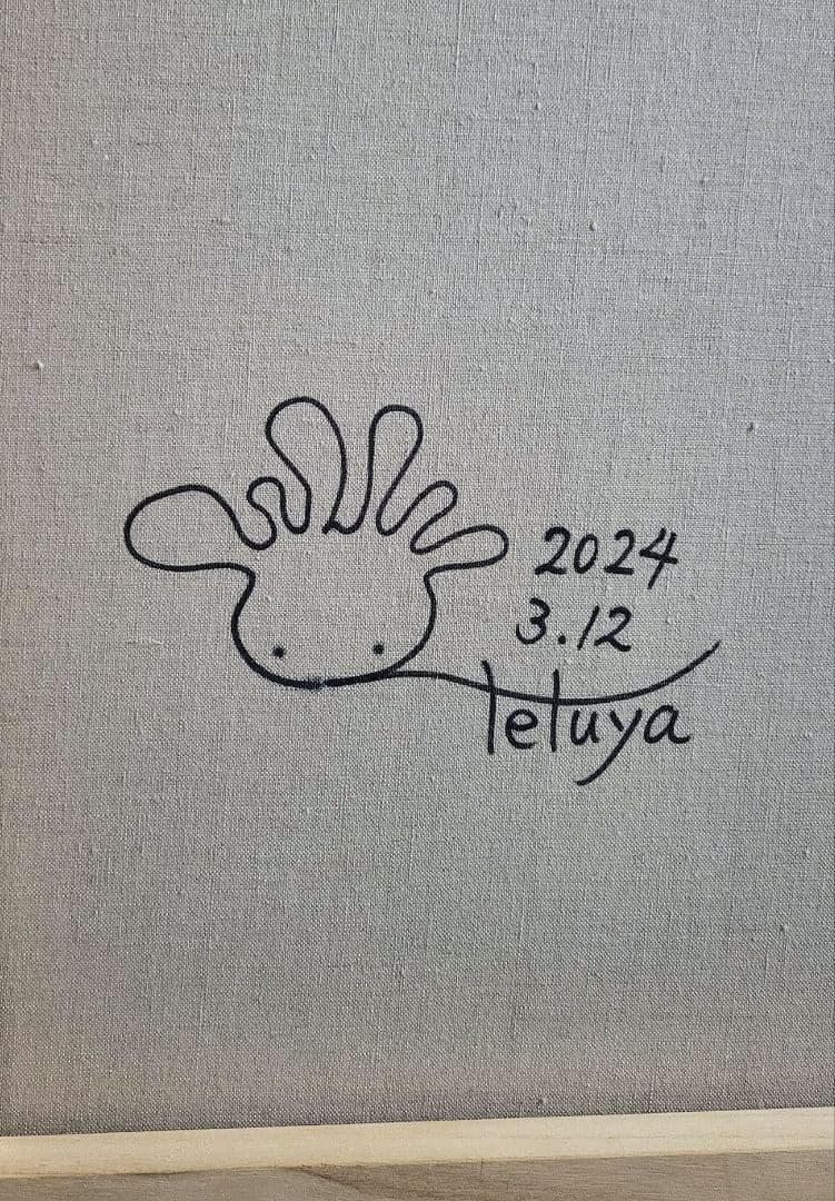 ★鈴木哲也★F100(1620×1300mm)アクリル原画★送料無料#0094