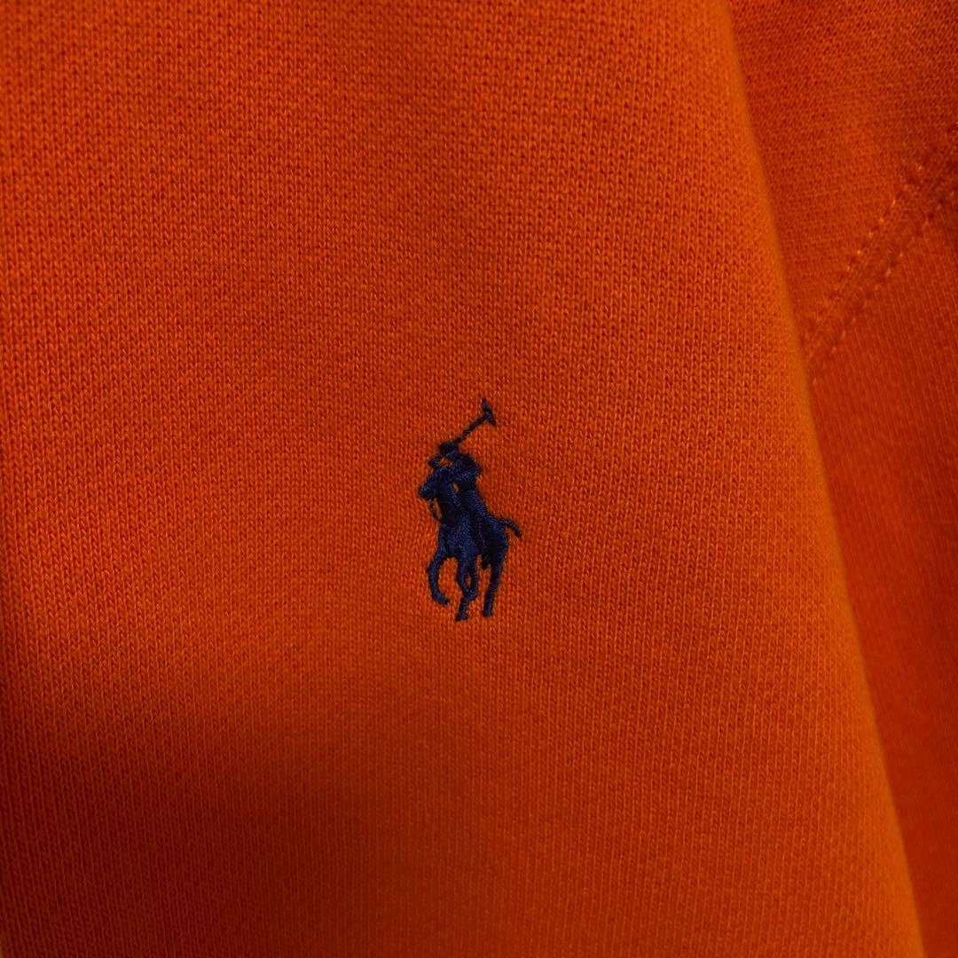 881【入手困難】ポロバイラルフローレン♤刺繍ロゴ　希少　パーカー　即完売品